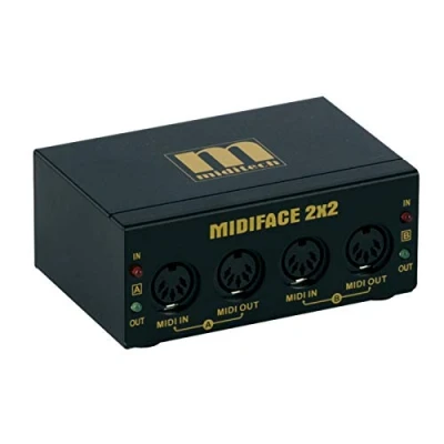 Image de Miditech MIDIFACE 2x2 Carte son USB MIDI