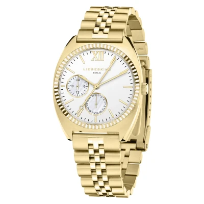 Image de Liebeskind Berlin Montre à aiguilles goldcoloured, Femme, Taille: One Size, Gold coloured