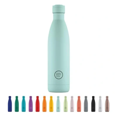 Image de Cool Bottles Bouteille en Acier Inoxidable 750 ml Pastel Sky 30,5 x 8 cm Isotherme Boissons Froides 36 Heures Chaudes 18 Triple Technology Sans BPA
