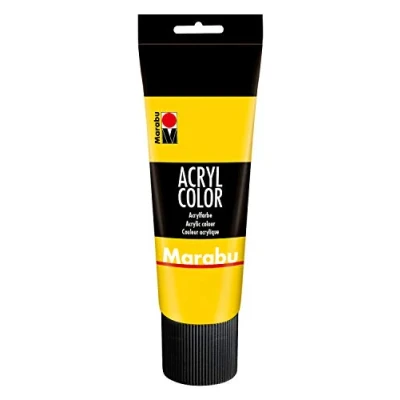Image de Marabu 120125019 Acryl Color, 225 ML, Jaune