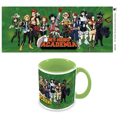 Image de Pyramid International Mug My Hero Academia 325 ml Grande tasse Intérieur en céramique coloré Vert Boîte cadeau Produit officiel