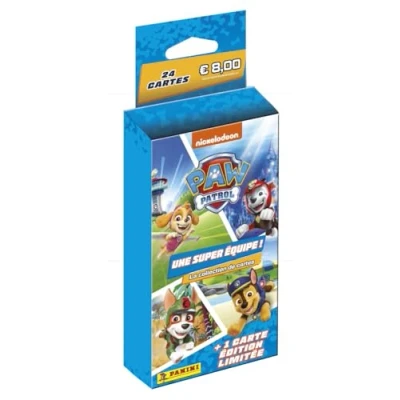 Image de Panini PAT&#039;PATROUILLE Trading Cards 2 Une Super Equipe Blister 4 Pochettes + 1 Carte édition limitée, 005016KBF4