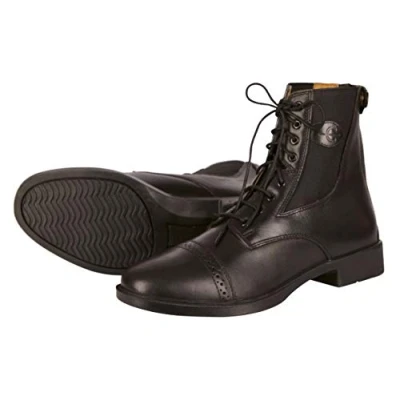 Image de Kerbl Jodhpurs Monaco Lacets Lisse Cuir Noir EU 40