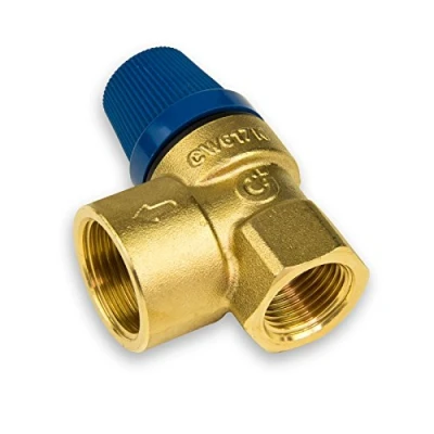 Image de Caleffi K12841 Valve de sécurité à Membrane 1/2&quot; x 3/4&quot; 531480, Multicolore