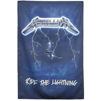 Image de Metallica Ride The Lightning Unisexe Drapeau Multicolore 100% Polyester