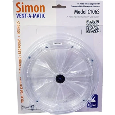 Image de Vent a matic c106s Ventilateur Rotatif avec cache