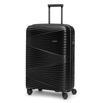 Image de Pactastic Collection 02 + BC, Noir métallisé, Koffer M (67 cm), Valise rigide avec roulettes pivotantes