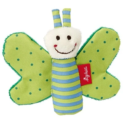 Image de sigikid 41179 Hochet Bruissant Papillon Vert