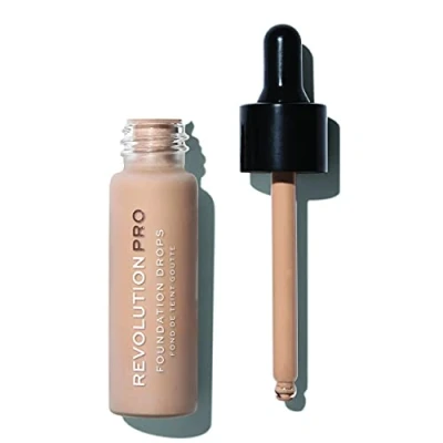 Image de Revolution Pro, Foundation Drops, Fond de Teint, F3, 18ml