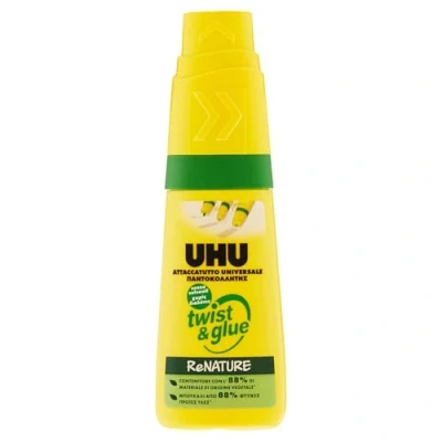 Image de UHU Twist &amp; Glue 35 ml Colles et adhésifs (jaune)