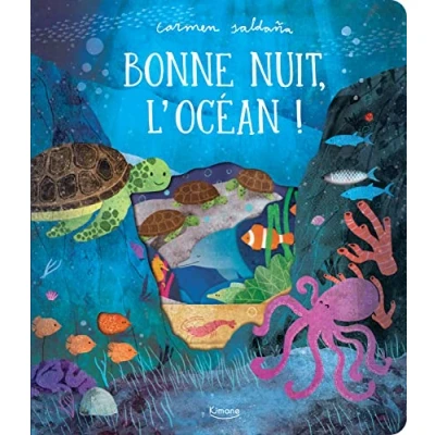 Image de Bonne nuit, l&#039;océan !: Avec des découpes à chaque page