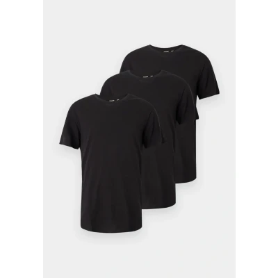 Image de Only &amp; Sons Onsmatt Longy TEE 3 PACK Tshirt basique, Homme, Taille: XS, Black
