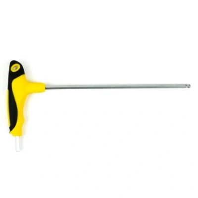 Image de ingdaum® Clé Allen 4 mm x L 180 avec boule et poignée en T / à six pans creux