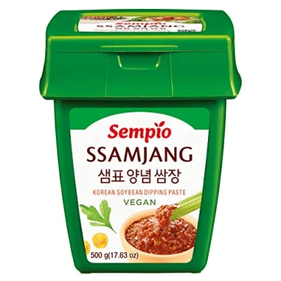 Image de Sempio Ssamjang Végétalien (250g) Pâte de Trempage Soja Coréenne. Mélange Savoureux et Épicé pour une Trempette Pleine Saveurs