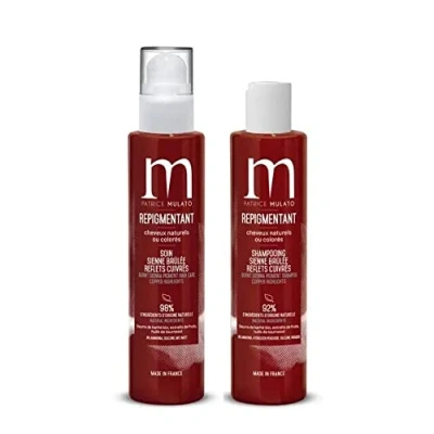 Image de MULATO Lot shampooing et soin Sienne Hydrate, nourrit ravive la couleur de vos cheveux