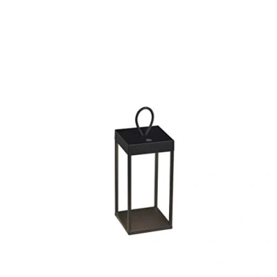Image de Konstsmide Ravello 7811 750 Lanterne USB avec batterie et variateur d&#039;intensité en continu Température de couleur réglable Fonction tactile marche/arrêt indicateur d&#039;état charge