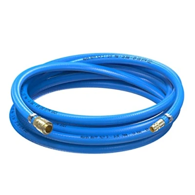 Image de AUPROTEC Würth Tuyau à air comprimé Diamètre intérieur : 3 m en PVC Avec raccord rapide laiton pour compresseur d&#039;air de très flexible