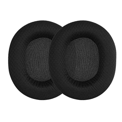 Image de kwmobile 2X Coussinet Compatible avec SteelSeries Arctis 3 / 5 7 9 9X Coussinets en Mousse pour Casque Audio Noir