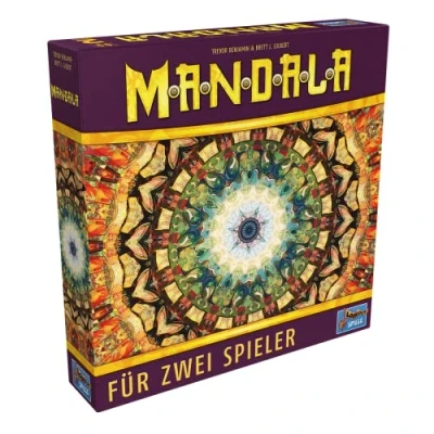 Image de Lookout Games 22160112 Mandala Le Jeu coloré pour 2 Personnes à partir de 10 Ans Multicolore