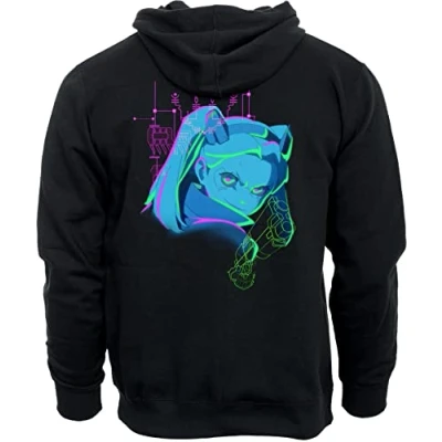 Image de DEVplus Cyberpunk: Edgerunners sweater à capuche Neon Rebecca (M)