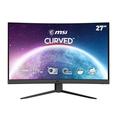 Image de MSI G27C4 E2 écran plat de PC 68,6 cm (27 ) 1920 x 1080 pixels Full HD LCD Noir Neuf