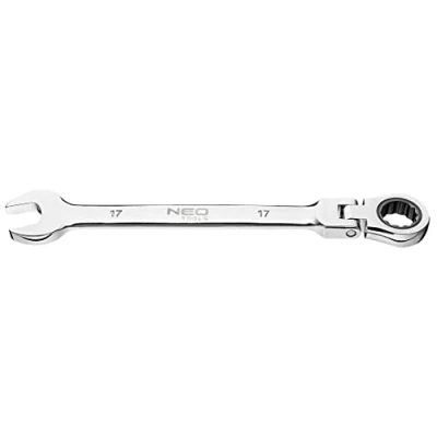 Image de NEO TOOLS 09 059 Clé à fourche et polygonale cliquet 237 17 mm