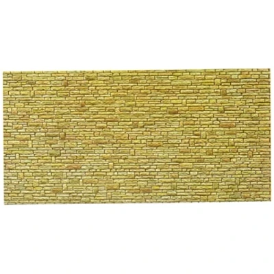 Image de Modélisme HO Plaque de mur FALLER Grès vert jaune brun Accessoires décor