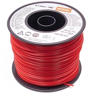 Image de Stihl 0000 930 2616 Fil en nylon pour débroussailleuse 2,7 mm, 208 m