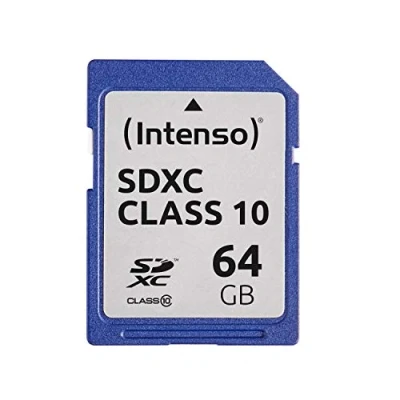 Image de Intenso 3411490 mémoire flash 64 Go SDXC Classe 10 Neuf