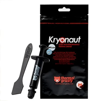 Image de MULAIDI Kit thermique composé de graisse haute performance pour interface dissipateur refroidisseur processeur CPU GPU Kryonaut Grizzly Thermal