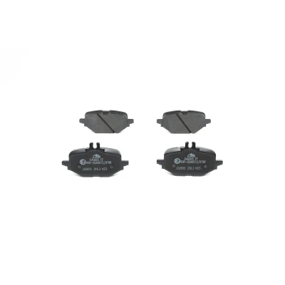 Image de ATE 13.0470 2655.2 Jeu de plaquettes frein préparé pour indicateur d&#039;usure, contact signal d&#039;usure exclu MERCEDES BENZ: Classe C Berline