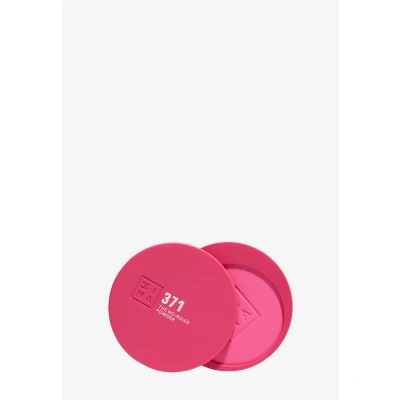 Image de 3INA MAKEUP The No Rules Powder 371 Rose vif Poudre Compacte 3 en 1 pour Yeux Lèvres et Joues avec Acide Hyaluronique Céramides Formule Légère Vegan Cruelty Free