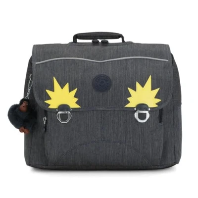 Image de Kipling Iniko Cartable d&#039;école pour enfants, Taille: One Size, Marine navy