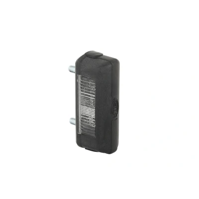 Image de HELLA 2KA 001 389 101 Eclairage De Plaque d&#039;Immatriculation C5W Halogène droit, gauche, extérieur, arrière avec porte lampe sans ampoules