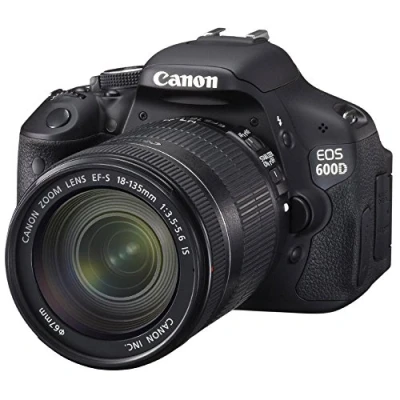 Image de Canon EOS 600D Appareil photo numérique Reflex 18 Mpix Kit Objectif 135mm IS Noir