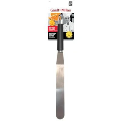 Image de GAULT&amp;MILLAU Spatule Coudée Précision et contrôle pour vos glaçages Ergonomique flexible Lot de 1