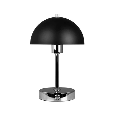 Image de DybergLarsen Malmø Portable Lampe de Table Noir/Chrome
