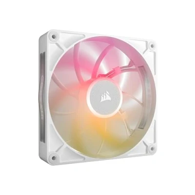 Image de CORSAIR iCUE Link RX140 Max RGB 140mm PWM Ventilateur Épais Pression Statique Élevée Palier à Dôme Magnétique Unique Blanc