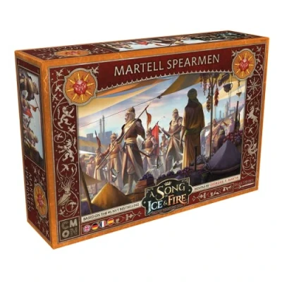Image de CMON Asmodee A Song of Ice &amp; Fire Porte Lance par Haus Martell Extension Dessus de Table 2 Joueurs À partir 14 Ans 45 à 60 Minutes Multilingue