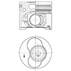Image de Piston KOLBENSCHMIDT 41091600