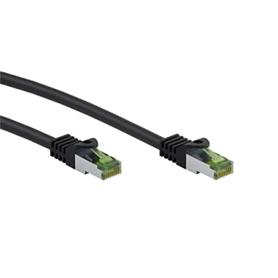 Image de Goobay 61096 câble de réseau Noir 5 m Cat8.1 S/FTP (S STP) Neuf
