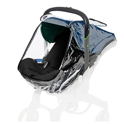 Image de Cysocool Housse de pluie pour Doona bébé siège d&#039;auto, Habillage Poussette, pare imperméable avec fermeture à glissière facile d&#039;accès accessoire d&#039;auto