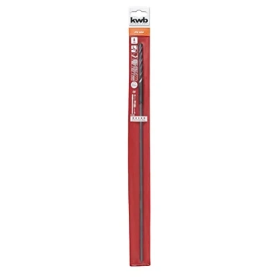 Image de kwb Mèche à bois pour coffrage Ø 8 x 400 mm avec risque de rupture réduit, concentricité améliorée et pointe perçage 118