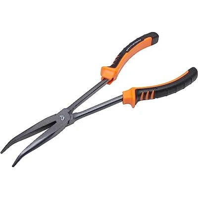 Image de Savage Gear MP Long Bend Nose Plier 27,5 cm pince à dévisser pour la pêche au brochet, desserrer les hameçons, poisson prédateur.