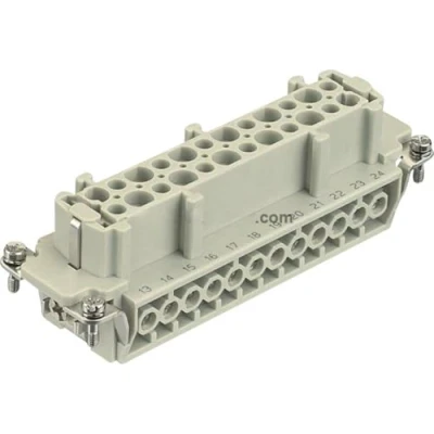 Image de Harting 09 33 024 2701 Insert femelle Han® E 24 + PE raccord à vis 1 pc(s)