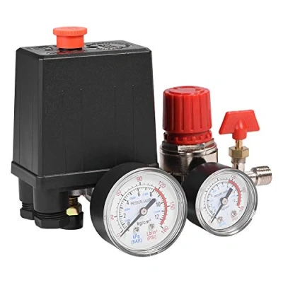 Image de Regulateur de valve commande commutateur pression compresseur d&#039;air avec des mesures pour la reduction rapide 0.05 1.2Mpa 3000L / min
