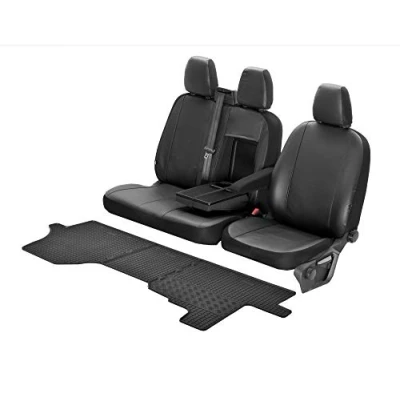 Image de Housses de siège en cuir synthétique sur mesure et compatible avec Citroën Jumper à partir 2016 EIN
