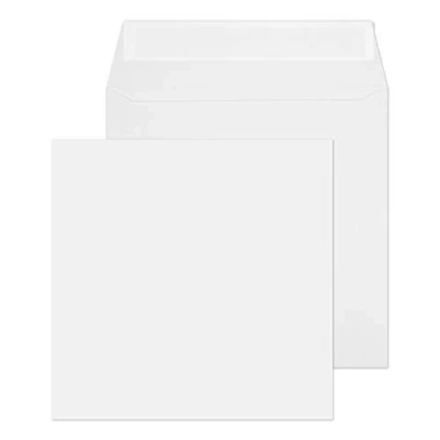 Image de Blake Purely Everyday 140 x mm 100 g/m² Enveloppes Carrées Bande Adhésive (0140PS) Blanc Boîte de 500