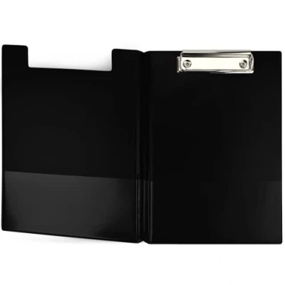 Image de Netuno 1 planche à pince avec couvercle noir chemise porte bloc A5 clip planches pour documents planchettes papier bureau école tablette