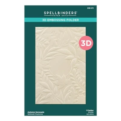 Image de Spellbinders Classeur de gaufrage 3D, Claire, Un